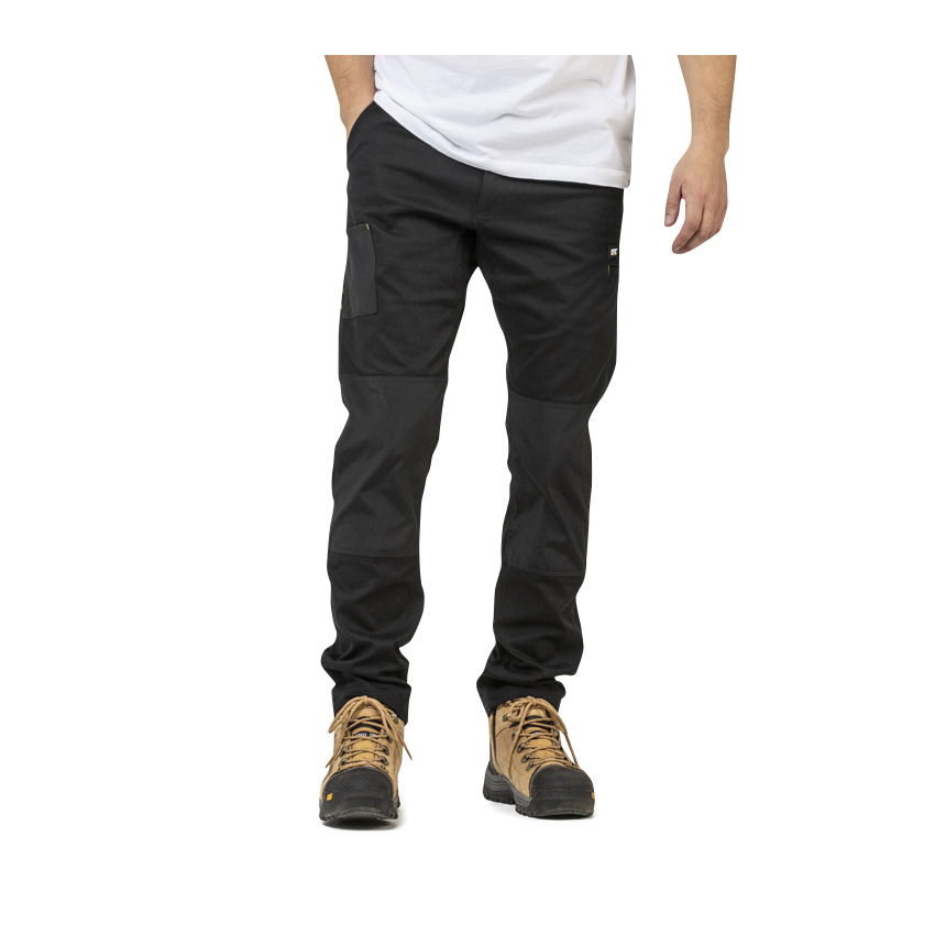 Caterpillar Machine Philippines - Mens Pants - Black 12438NSTU